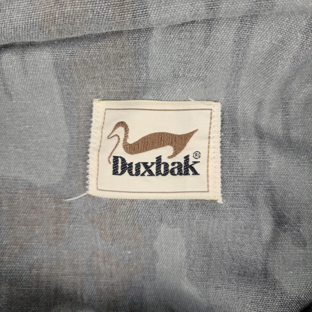 Vintage Duxbak Trebark Pants Mens 48x29 Camo Cargo Straight Leg Made In USA
